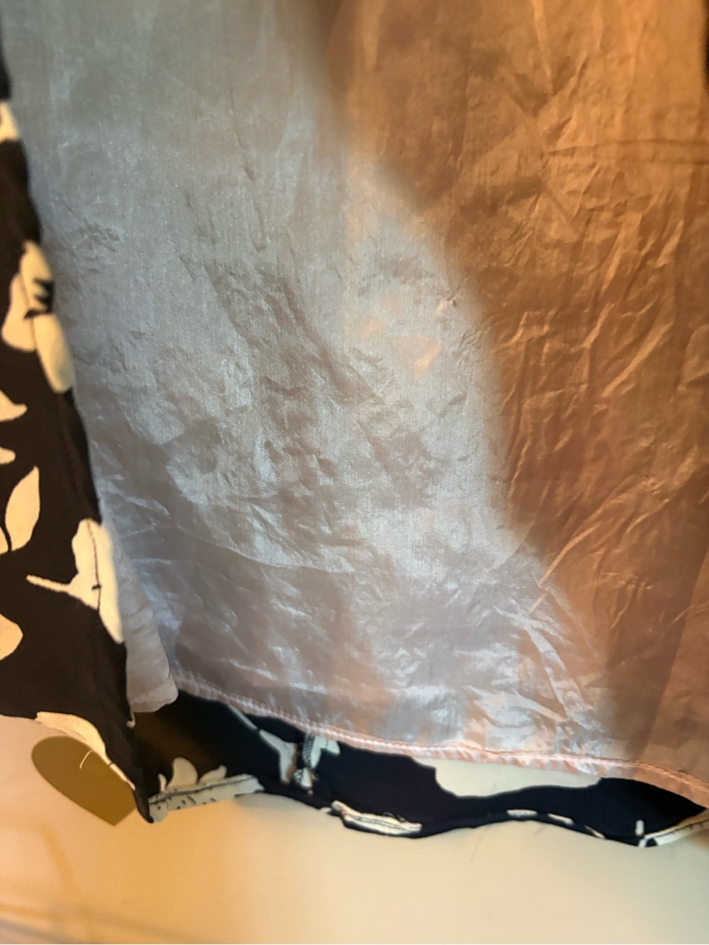Galinda 100% Pure Silk Vintage Dress - Picture 6 of 9